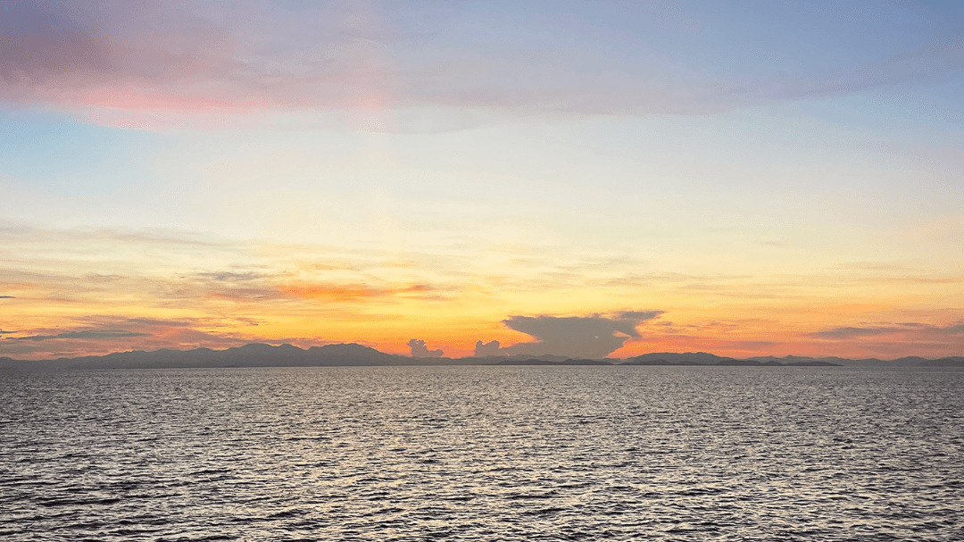 Рассвет с корабля Рассвет с корабля